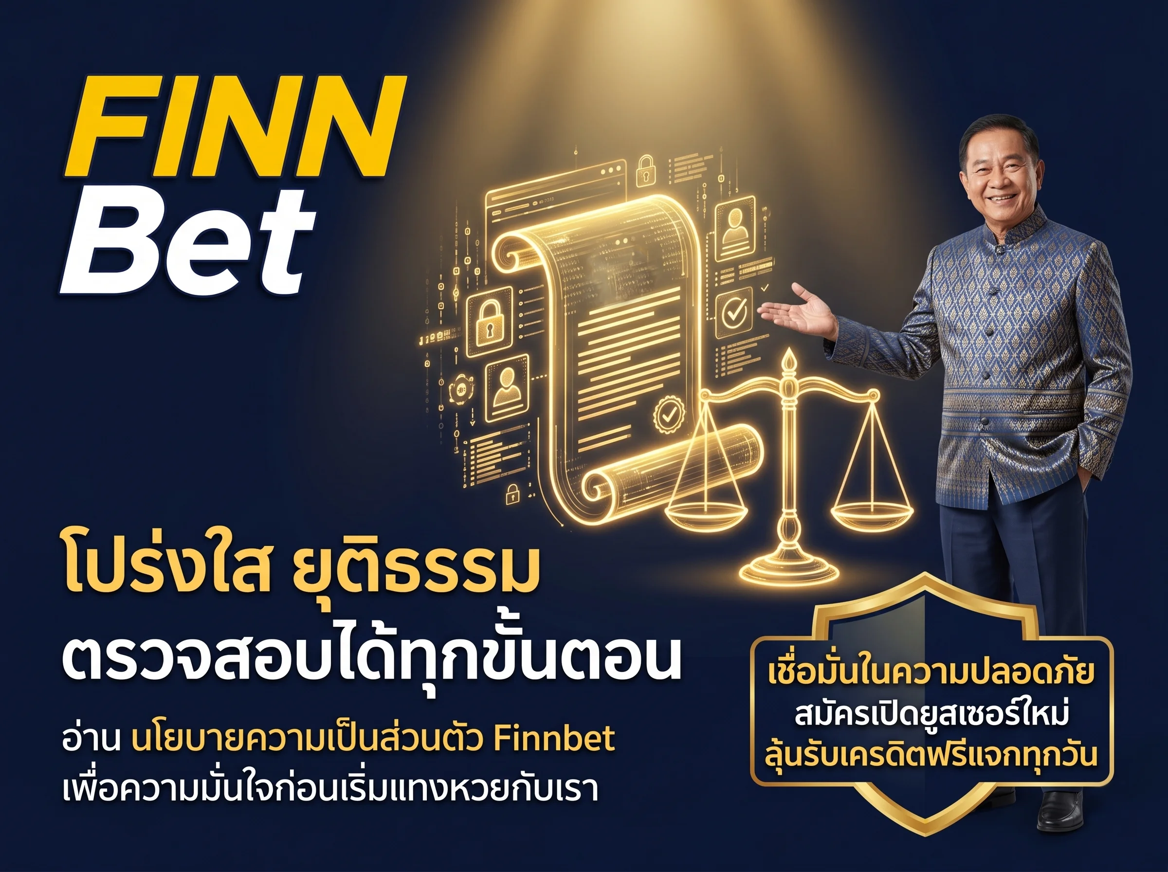 นโยบายความเป็นส่วนตัว Finnbet เว็บหวยออนไลน์ที่โปร่งใส ยุติธรรม ตรวจสอบได้ทุกขั้นตอน มั่นใจได้ 100%